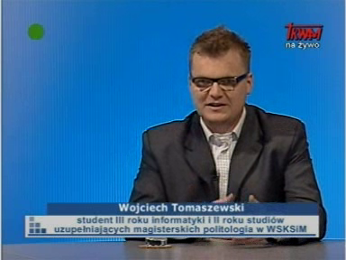 jeden z uczniów szkoły